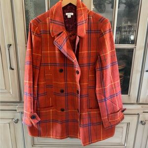 Sundance Plaid Coat